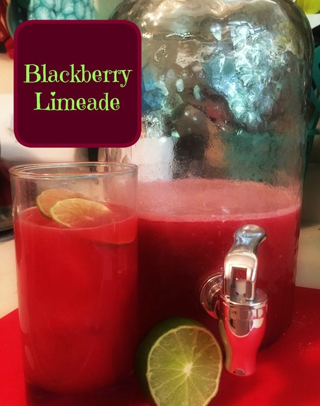 Recipe:  Blackberry Limeade